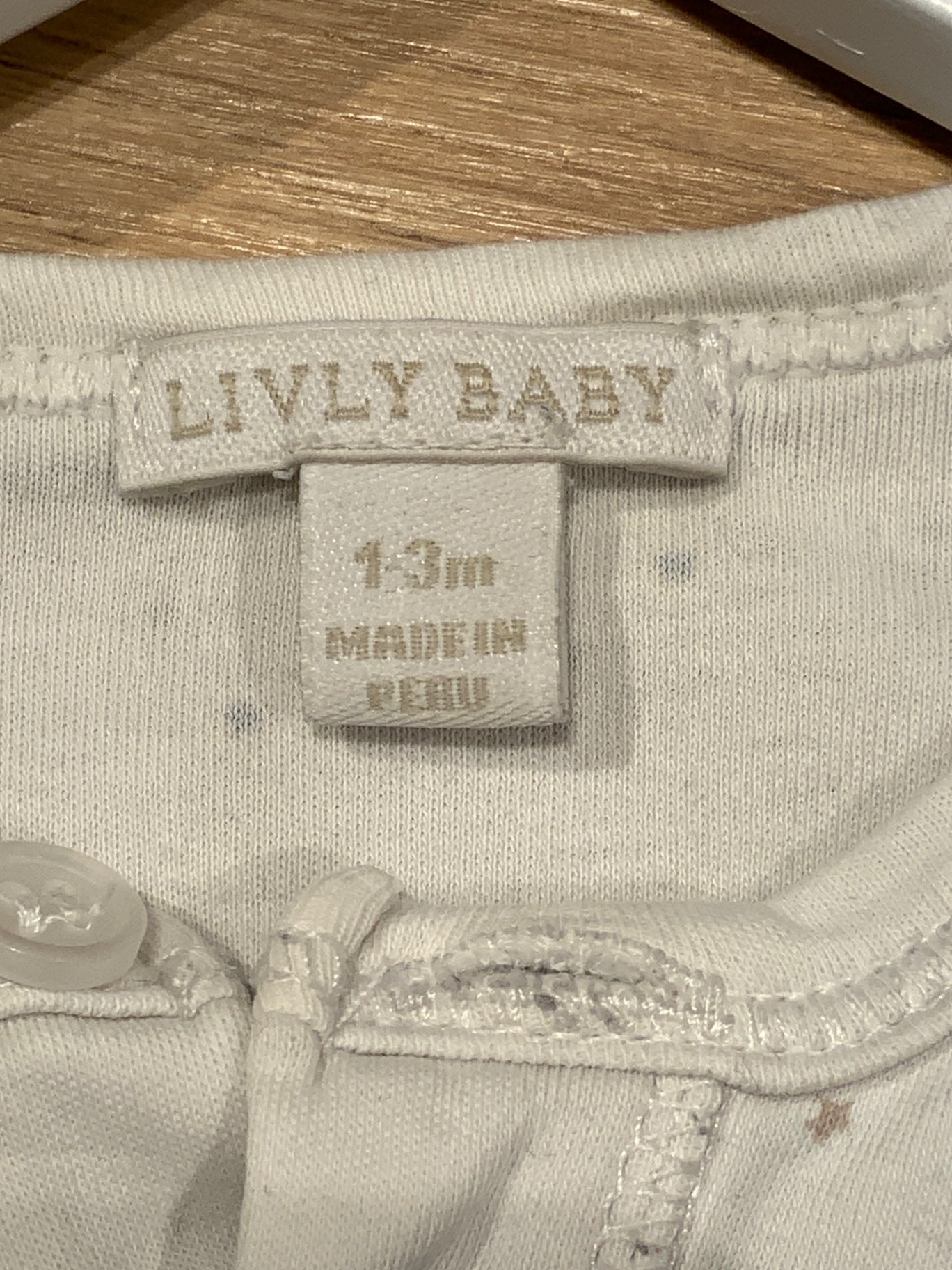 S Livly Pyjamas 56 Vit