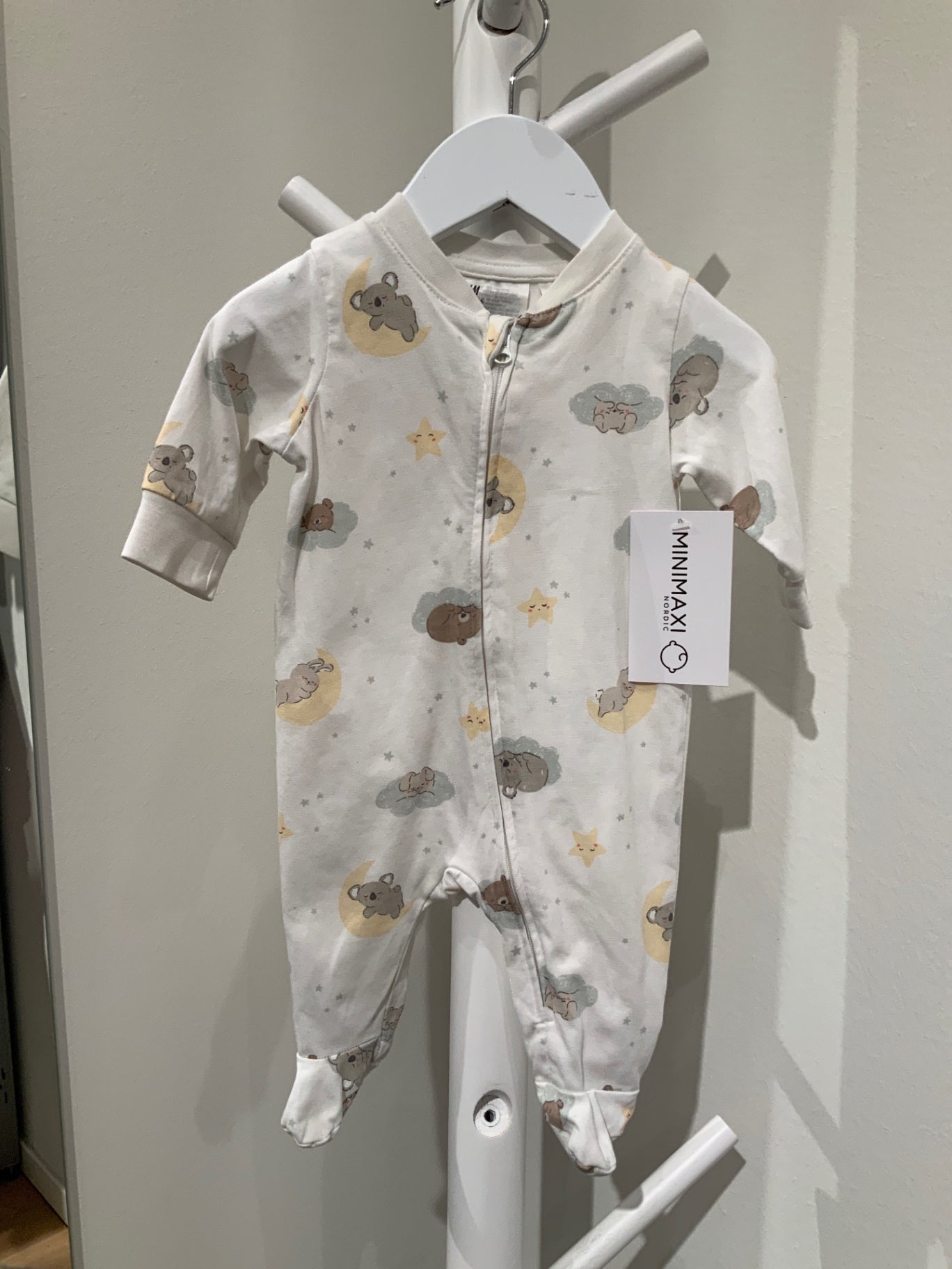 S H&M Pyjamas 56 Vit/mönster