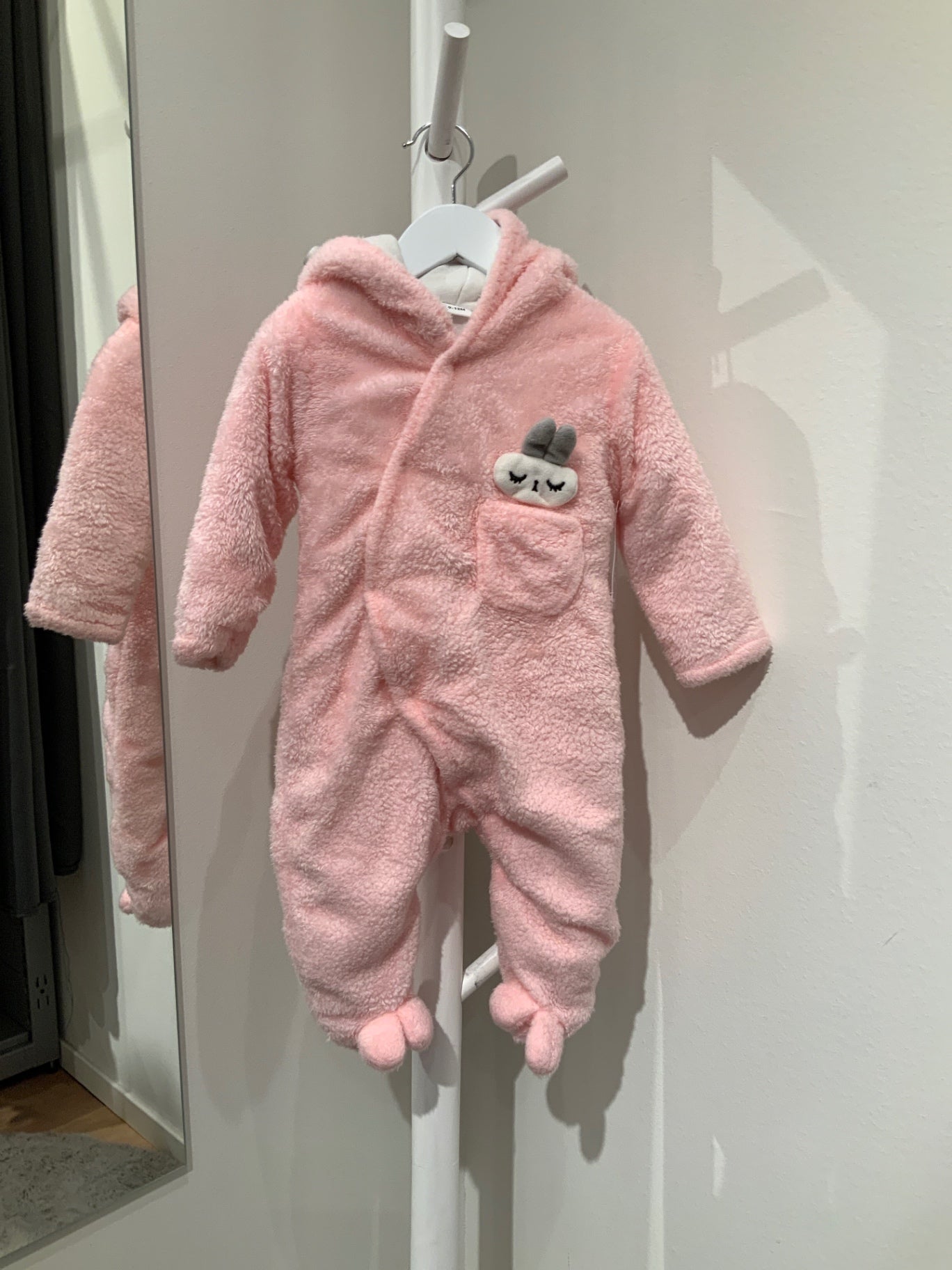 S Onesie/Pyjamas 80 Rosa