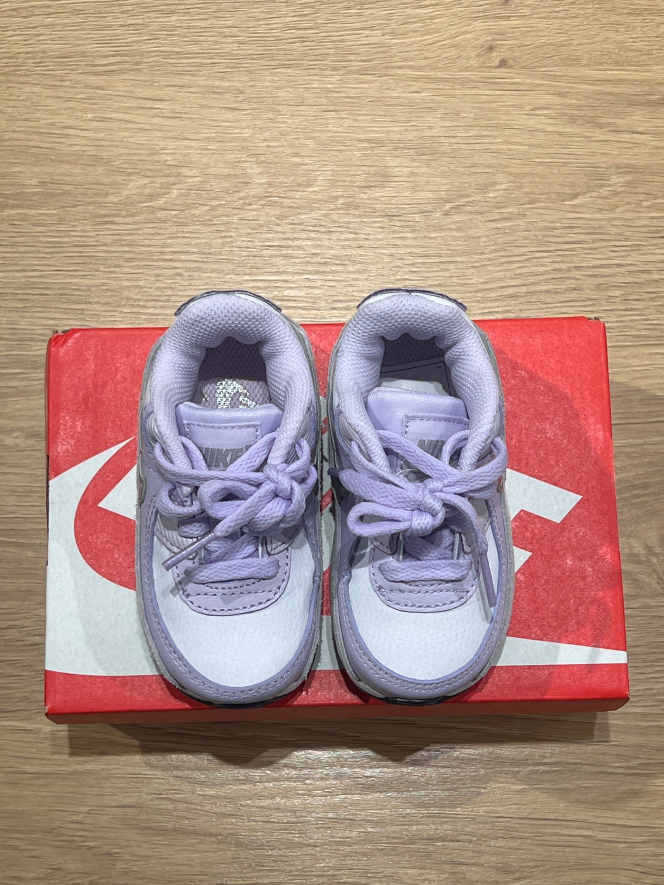 S Nike Sneakers 21 Lila/Vit/Grå Air Max 90 LTR