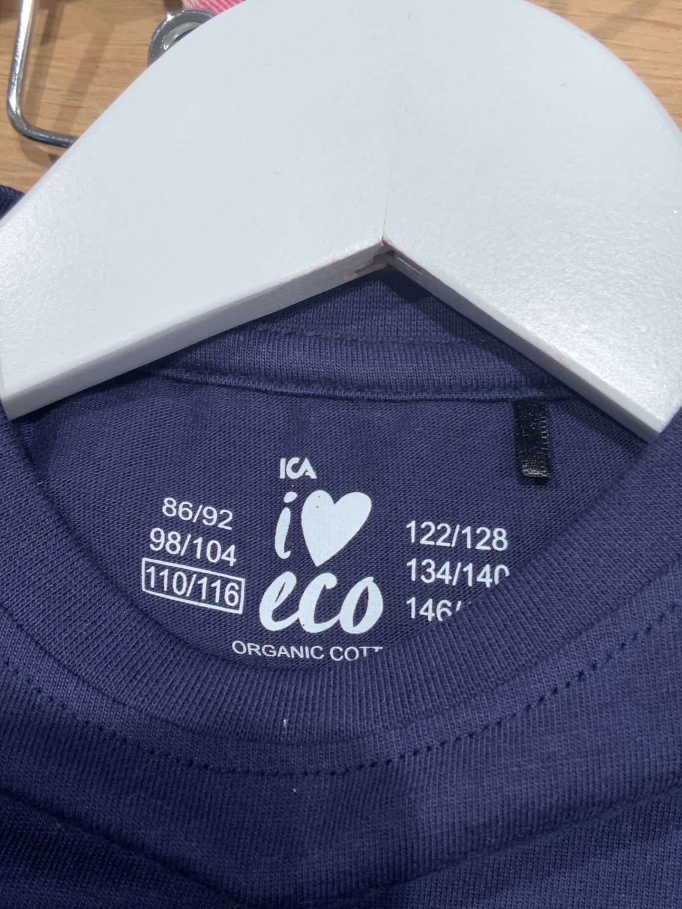 S Ica Eco T-shirt 110 Blå