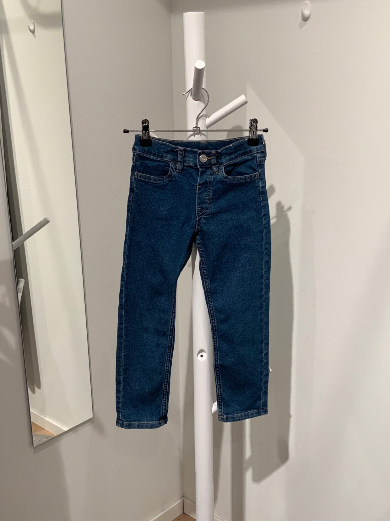 S H&M Jeans 116 blå