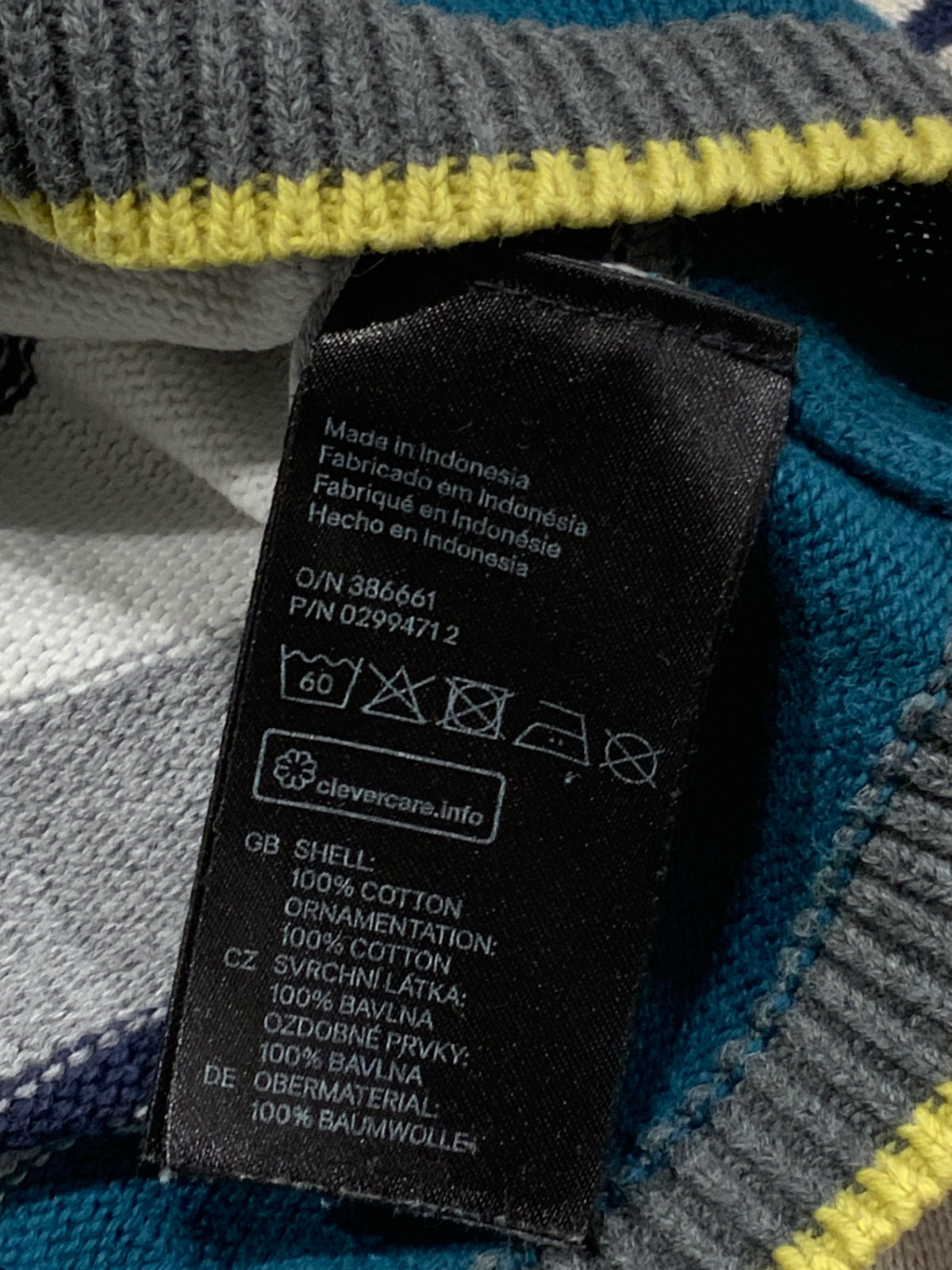 S H&M Tröja 86 randig