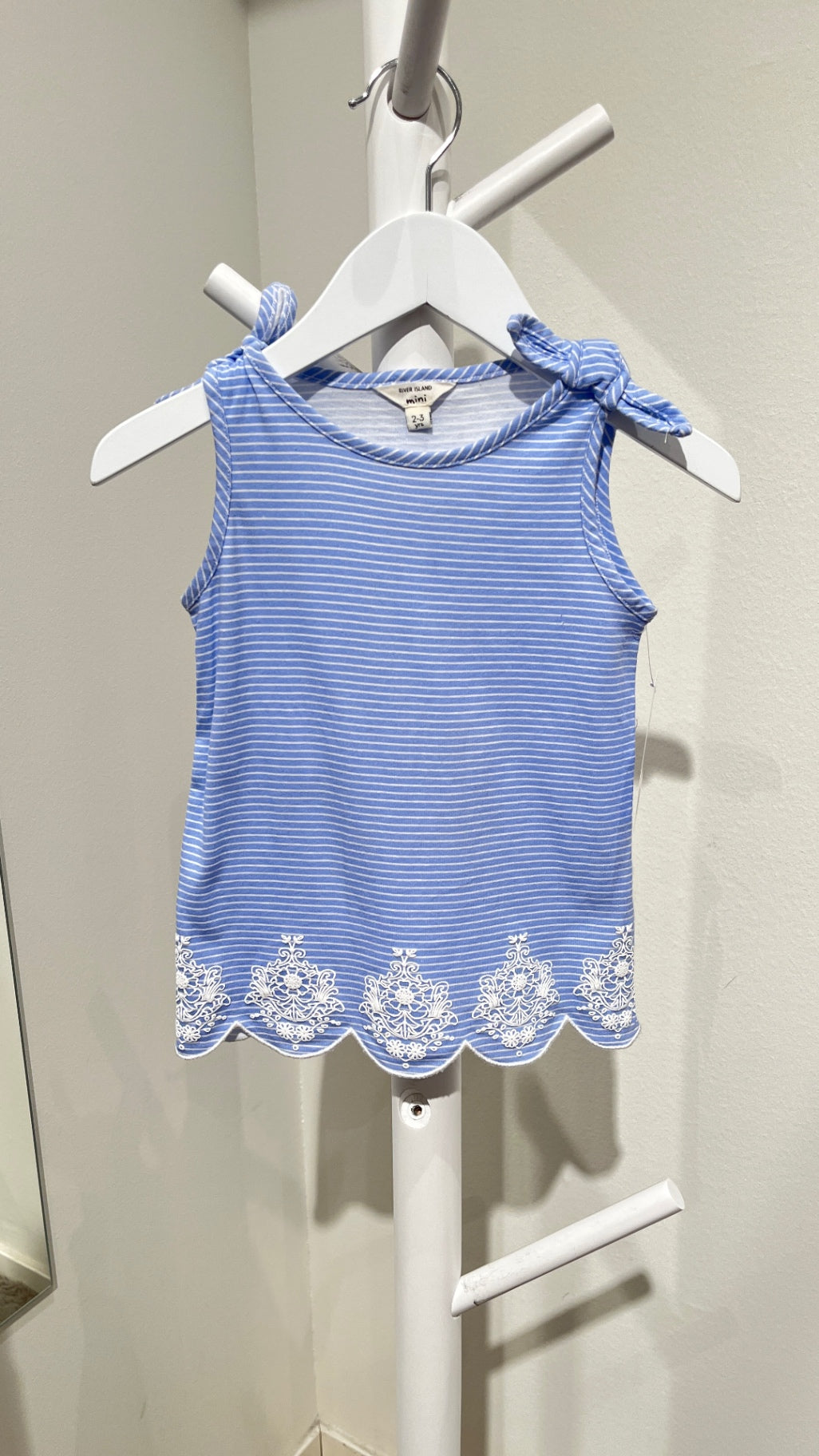 S River Island Linne 98 Blå/Randig