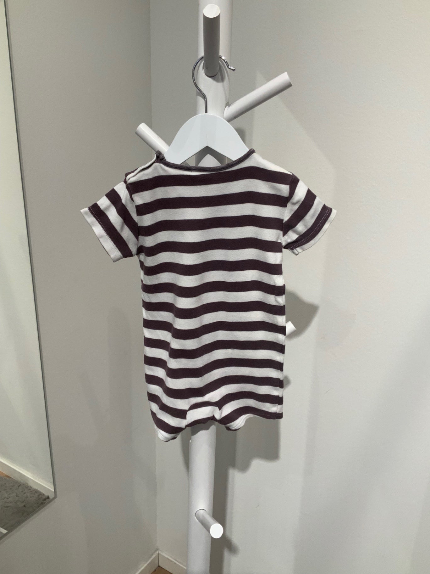 S Next baby Onsesie 80 randig