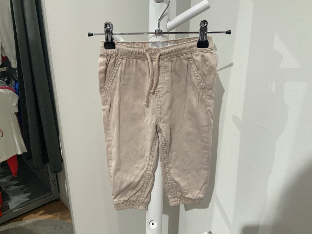 S Åhléns Byxor 74/80 Beige