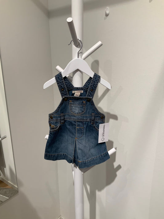 S LOGG Jeansklänning 62 blå