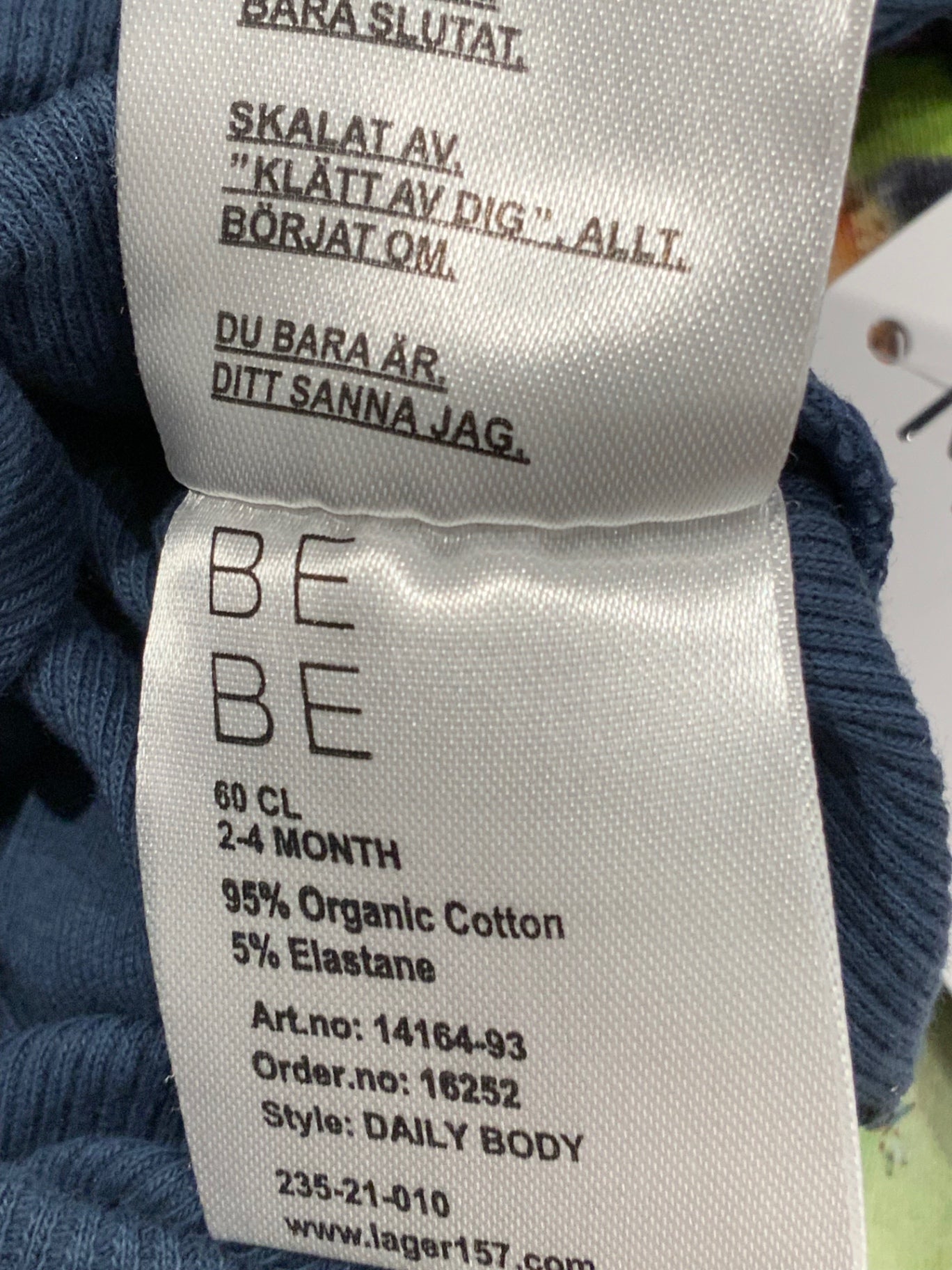 S BeBe Body 62 blå