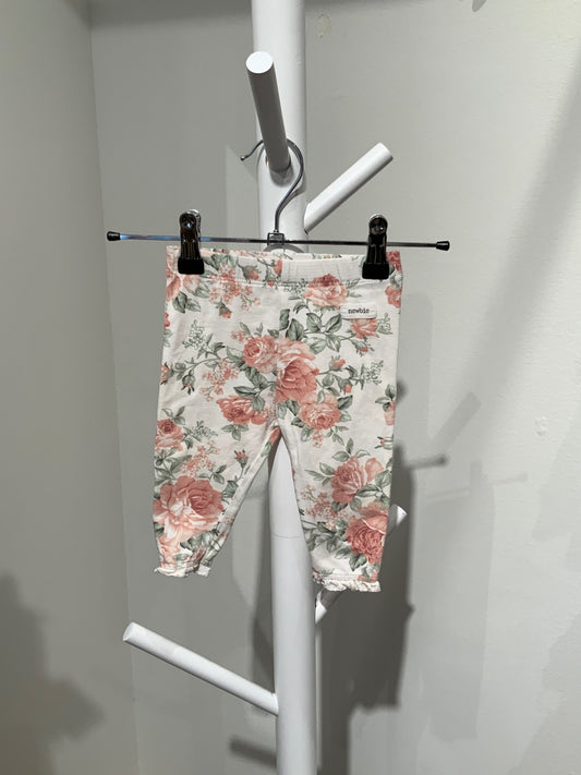 S Newbie Leggings 62 Blommig