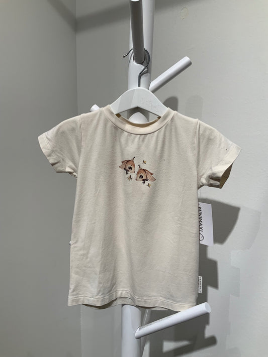S Geggamoja T-shirt 86/92 Beige