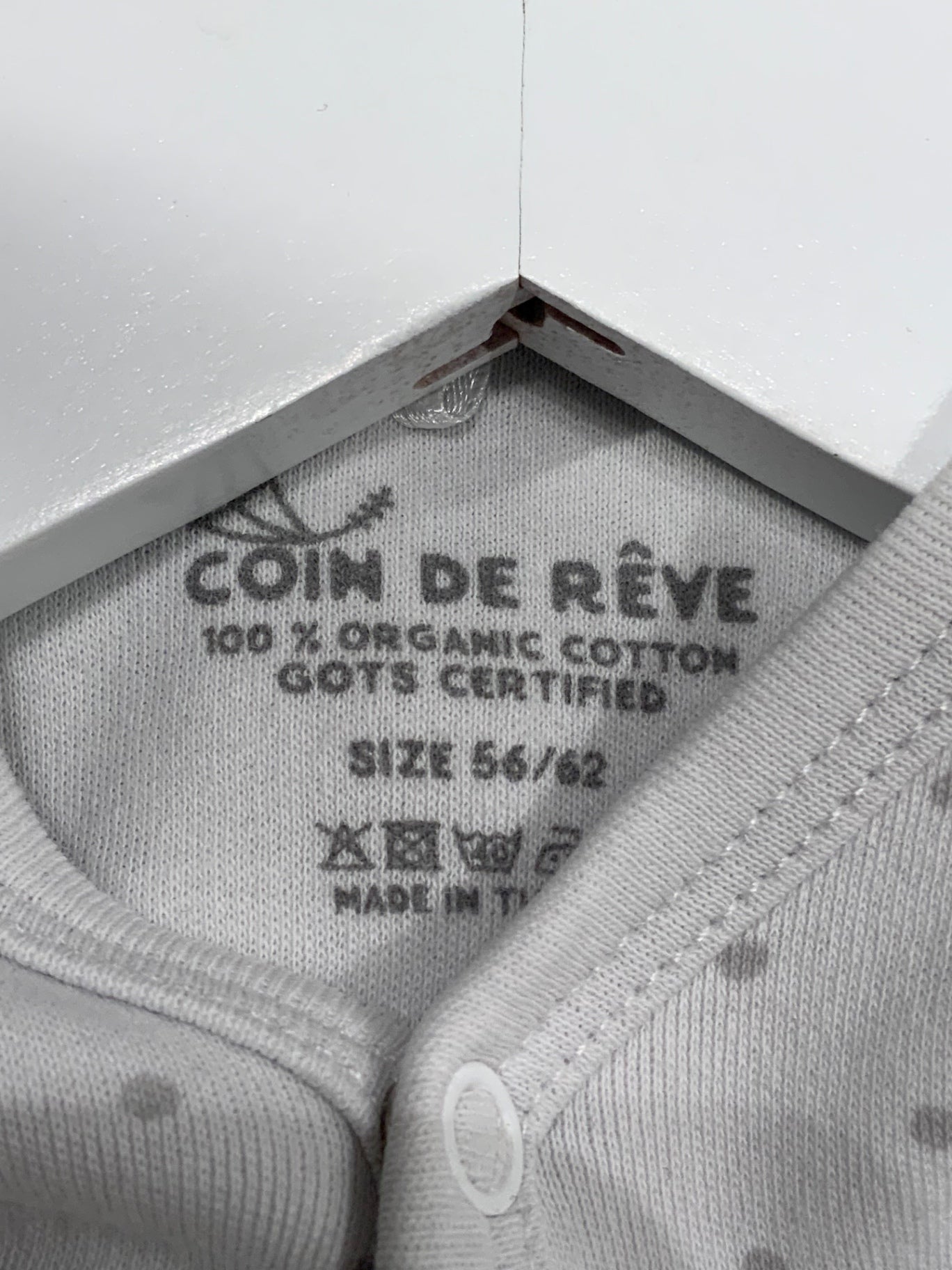 S Coin de rêve Pyjamas 56/62 prickig