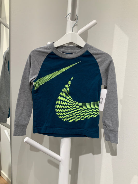 S Nike Tröja 92/98 Blå/Grå