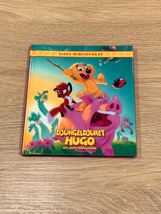 S ”Djungeldjuret Hugo den stora filmhjälten” Lilla Biblioteket Bok