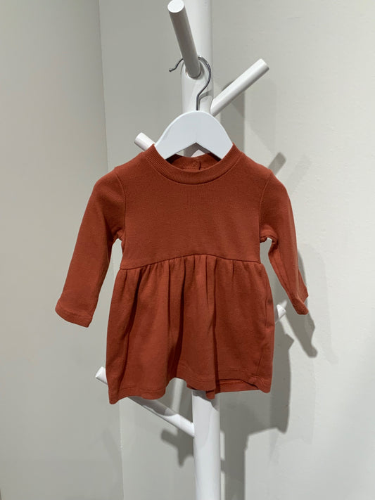 S Lindex Klänning 68 brun