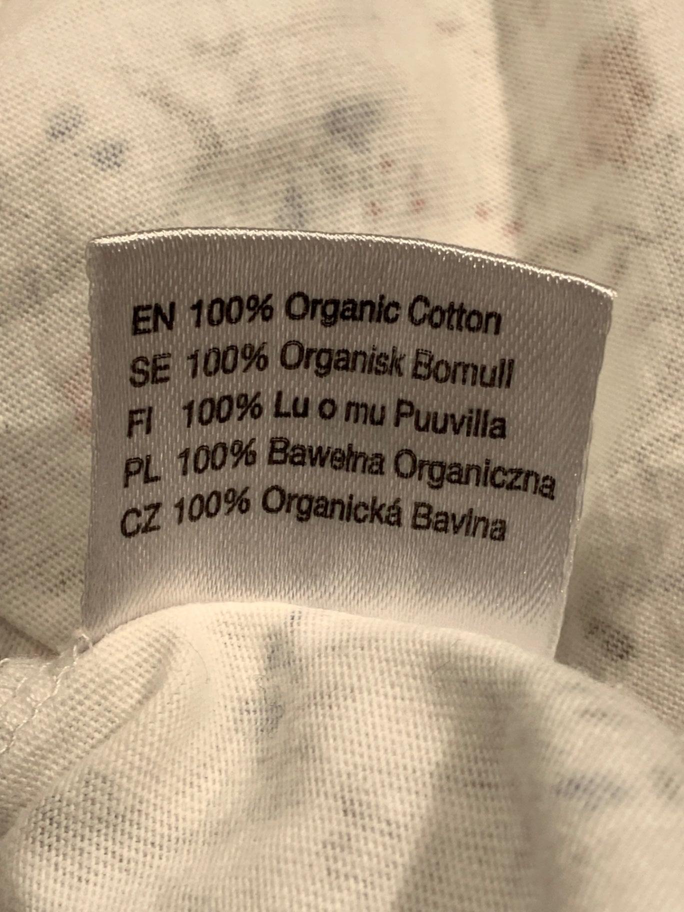 S Newbie Klänning 68 Vit/Blommig