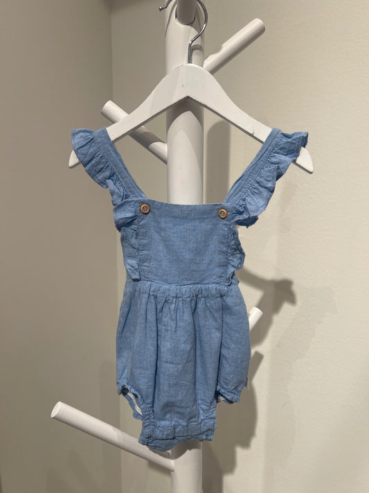 K HM jumpsuit blå 68
