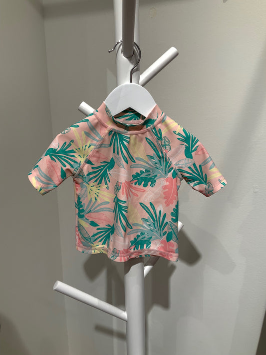 S H&M UV-tröja 62/68 rosa