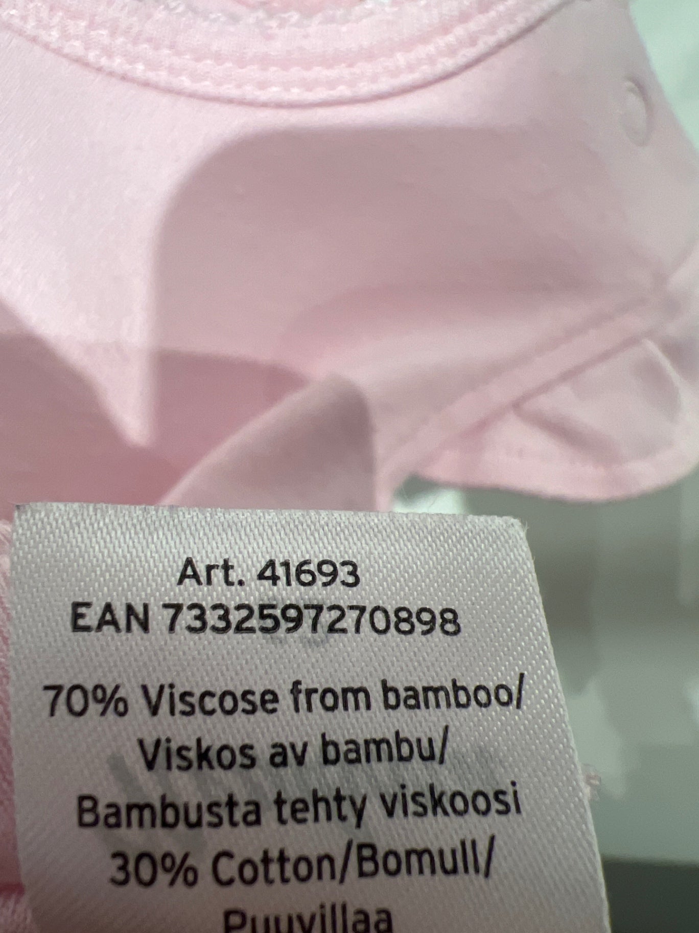 S Newborn body rosa 62