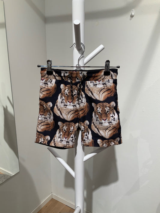 S Åhlens Badshorts 98/104 Svart/Tiger