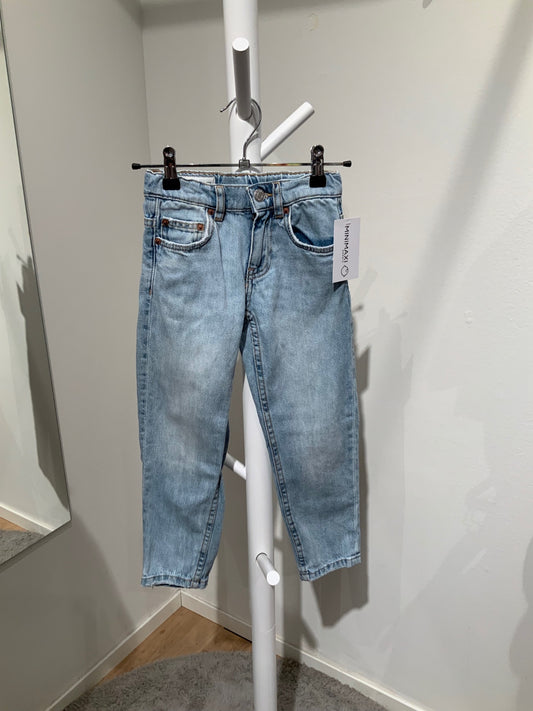 S Zara Jeans 122 Ljus denim
