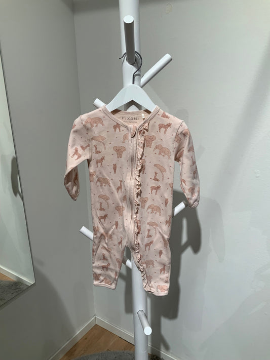 S Fixoni Pyjamas 68 rosa/savann
