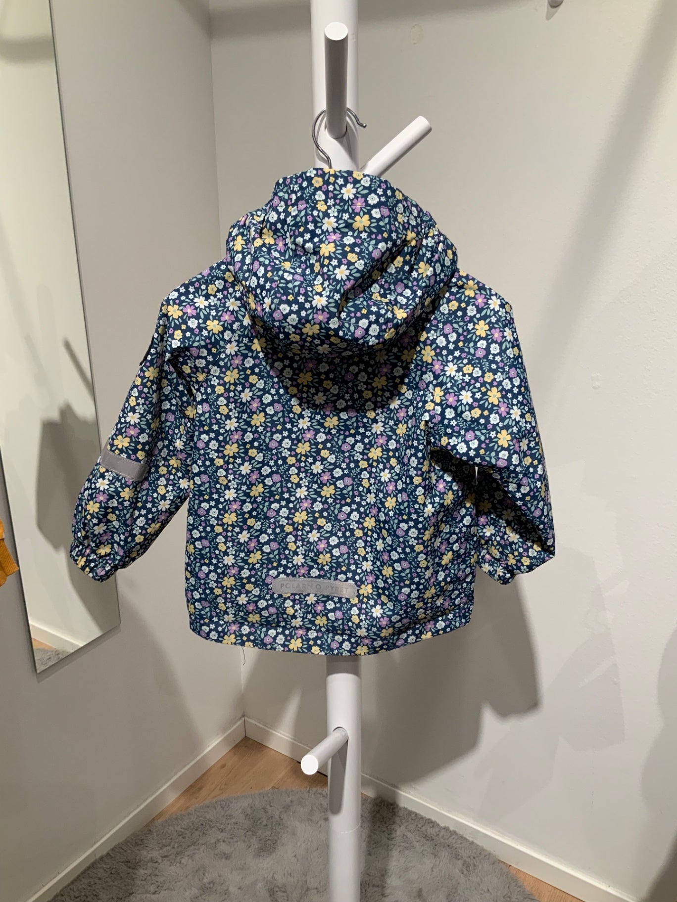 S PoP (Polarn O. Pyret) Skaljacka 98 Mörkblå/Blommor