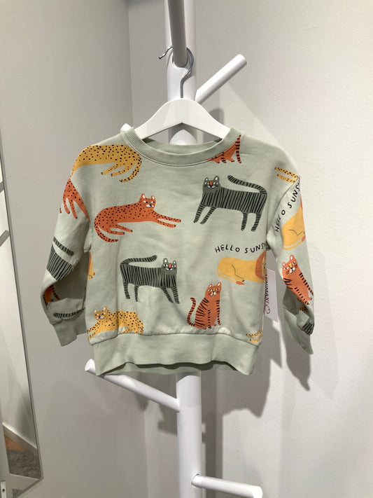 S Lindex Tröja 98 grön