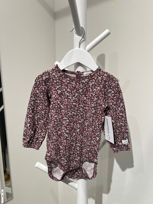 S Newbie Body 74 Lila/Blommig