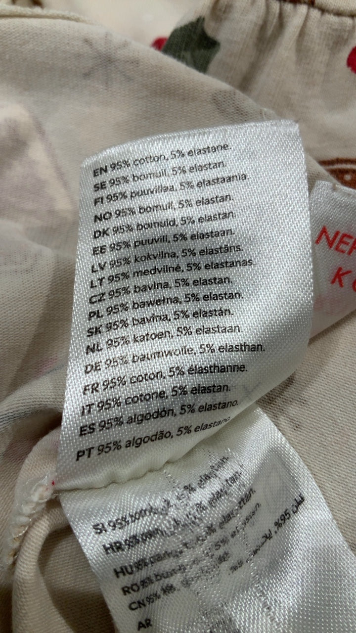 Lindex Klänning 86 Beige/Jultema
