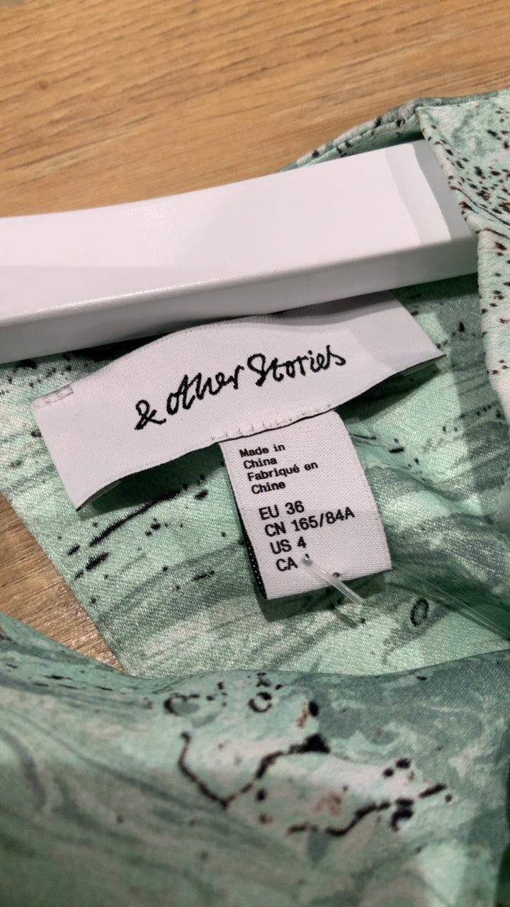 &OtherStories Blus 36 Grön