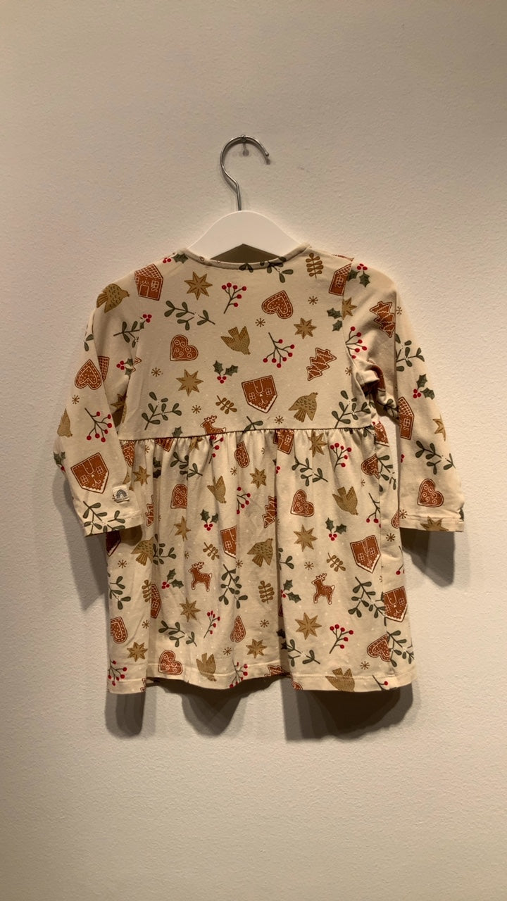 Lindex Klänning 86 Beige/Jultema
