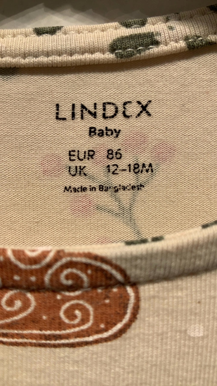 Lindex Klänning 86 Beige/Jultema