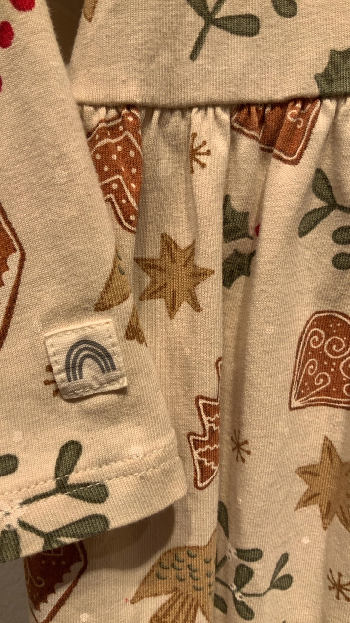 Lindex Klänning 86 Beige/Jultema