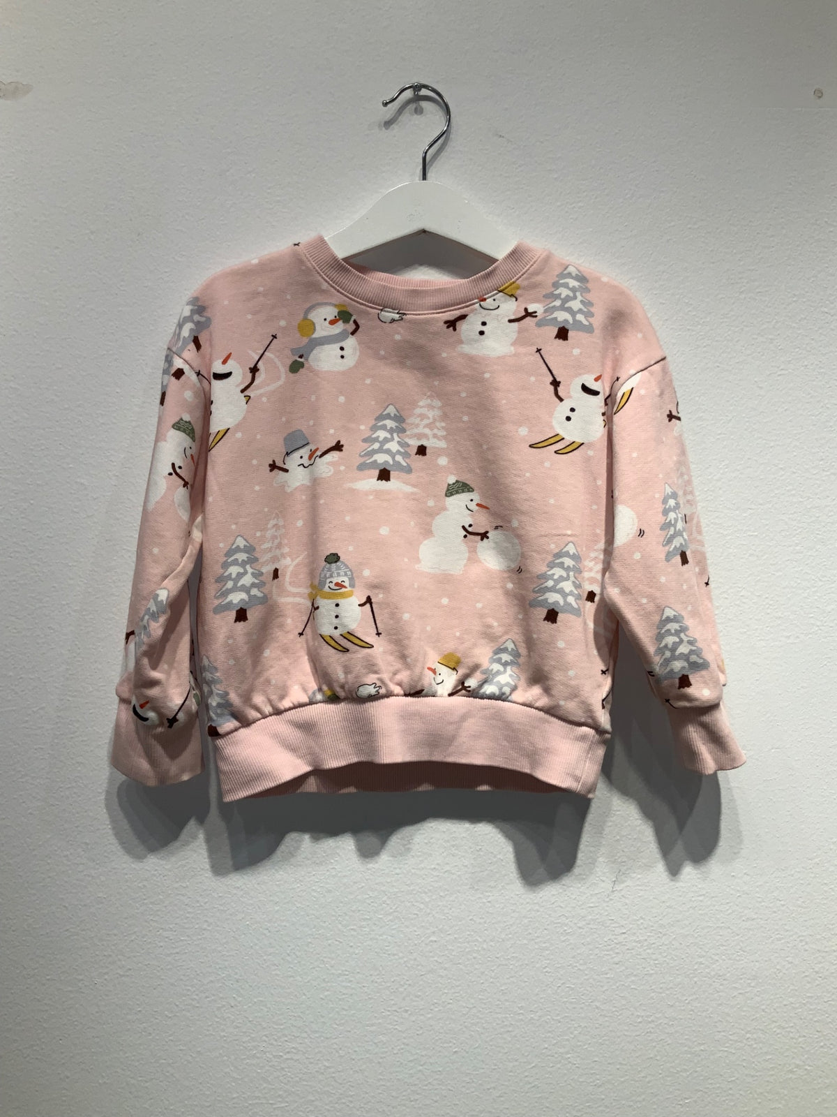 Lindex Tröja 104 Rosa/Vinter