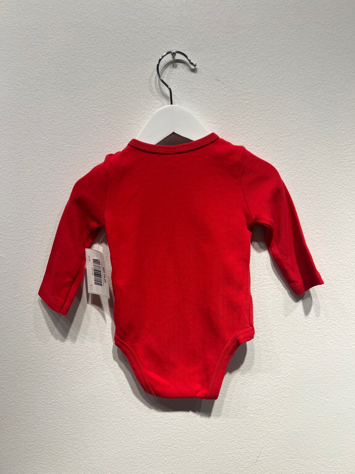LCW baby Body 62/68 Röd/Jultema