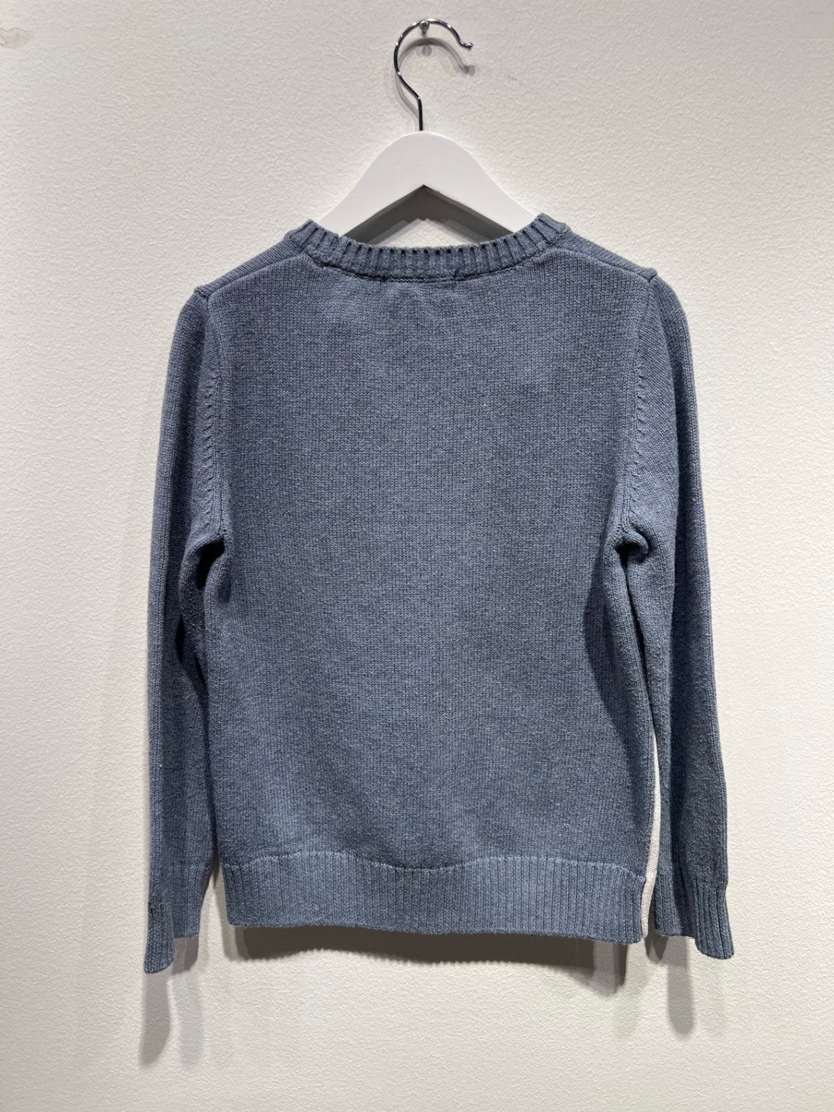 H&M Stickad tröja 122/128 Blå/Jultema