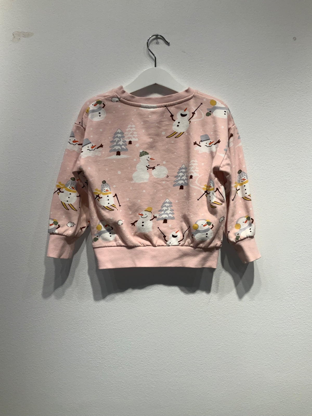 Lindex Tröja 104 Rosa/Vinter