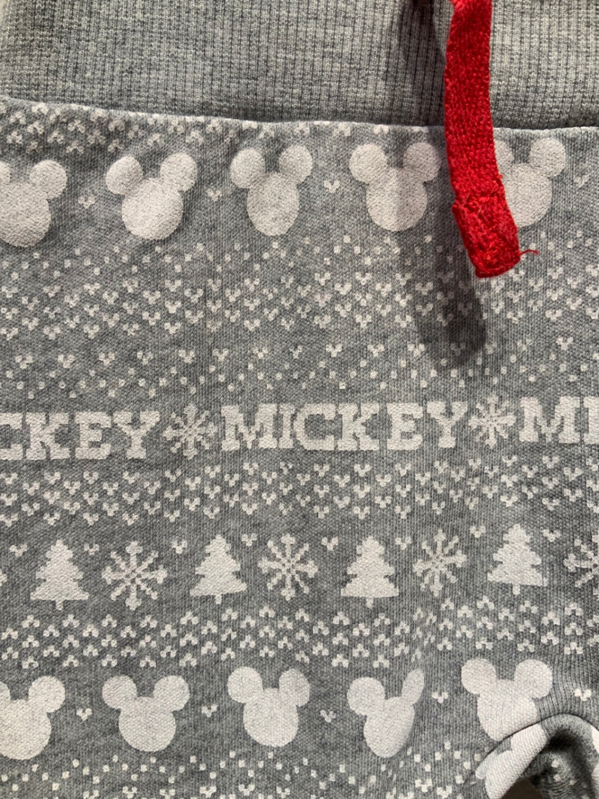 C&A baby Mjukisbyxor 74 Grå/Jultema Disney