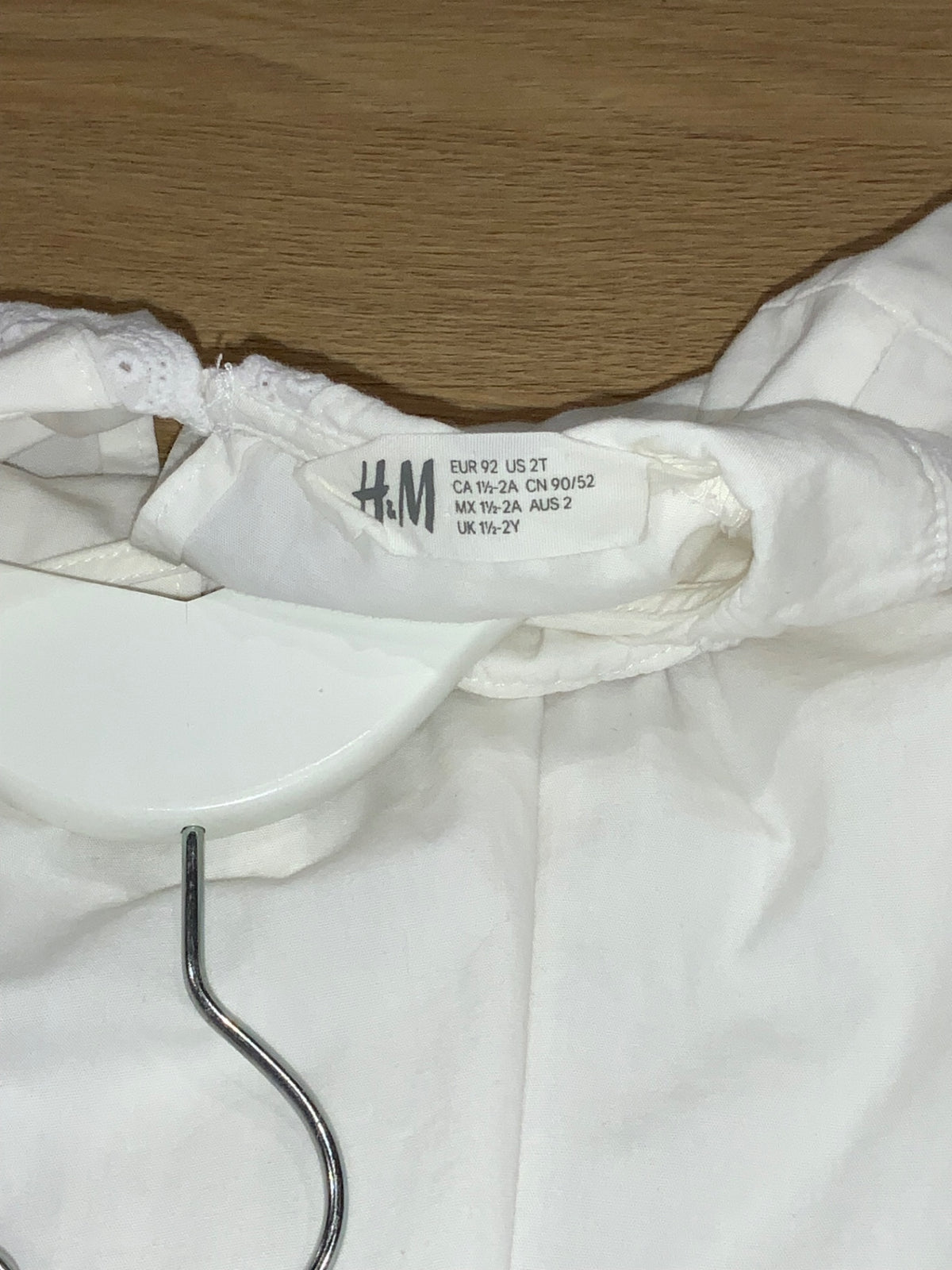 H&M Lucialinne 92 Vit
