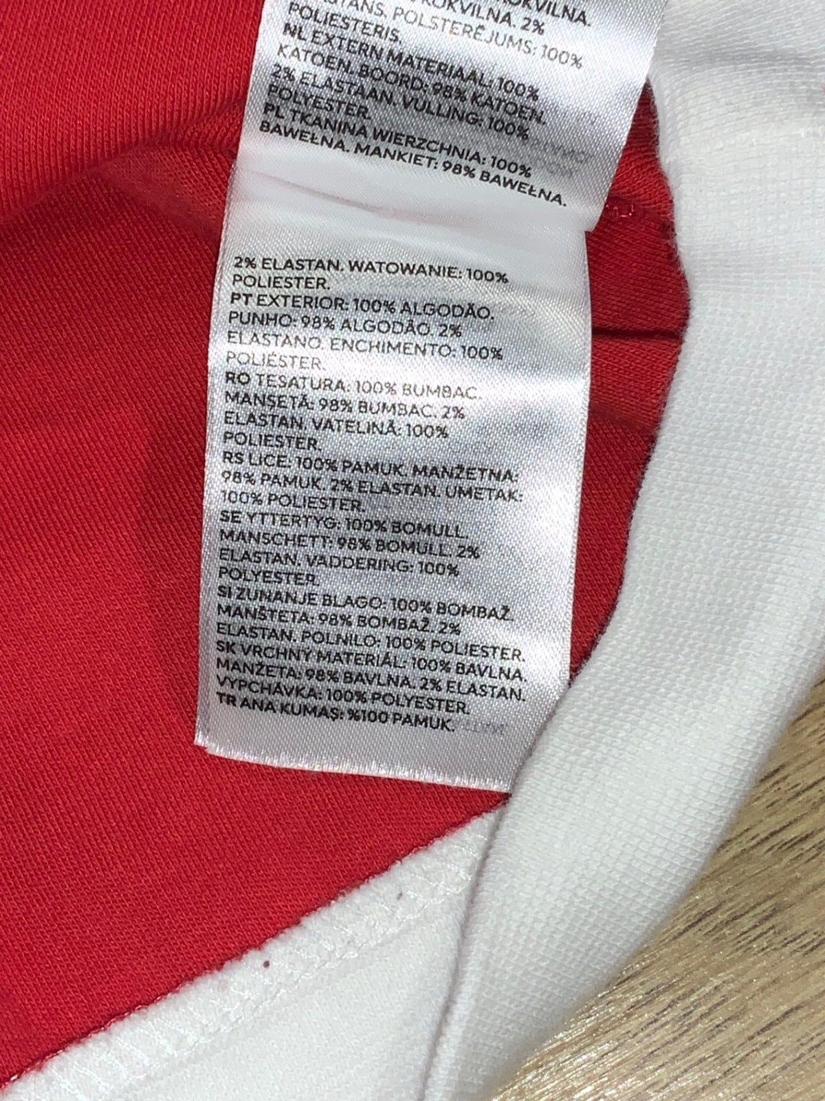 H&M Tröja 122/128 Röd/Vit