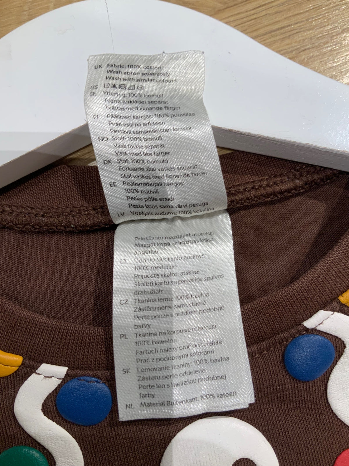 Lindex Pepparkaksklännig 98/104 Brun