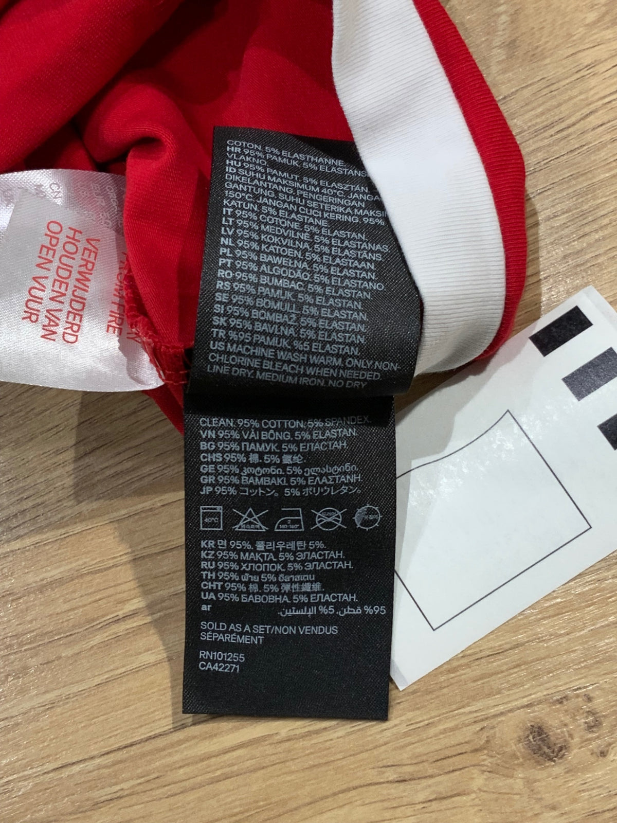 H&M Tomteluva 50 Röd