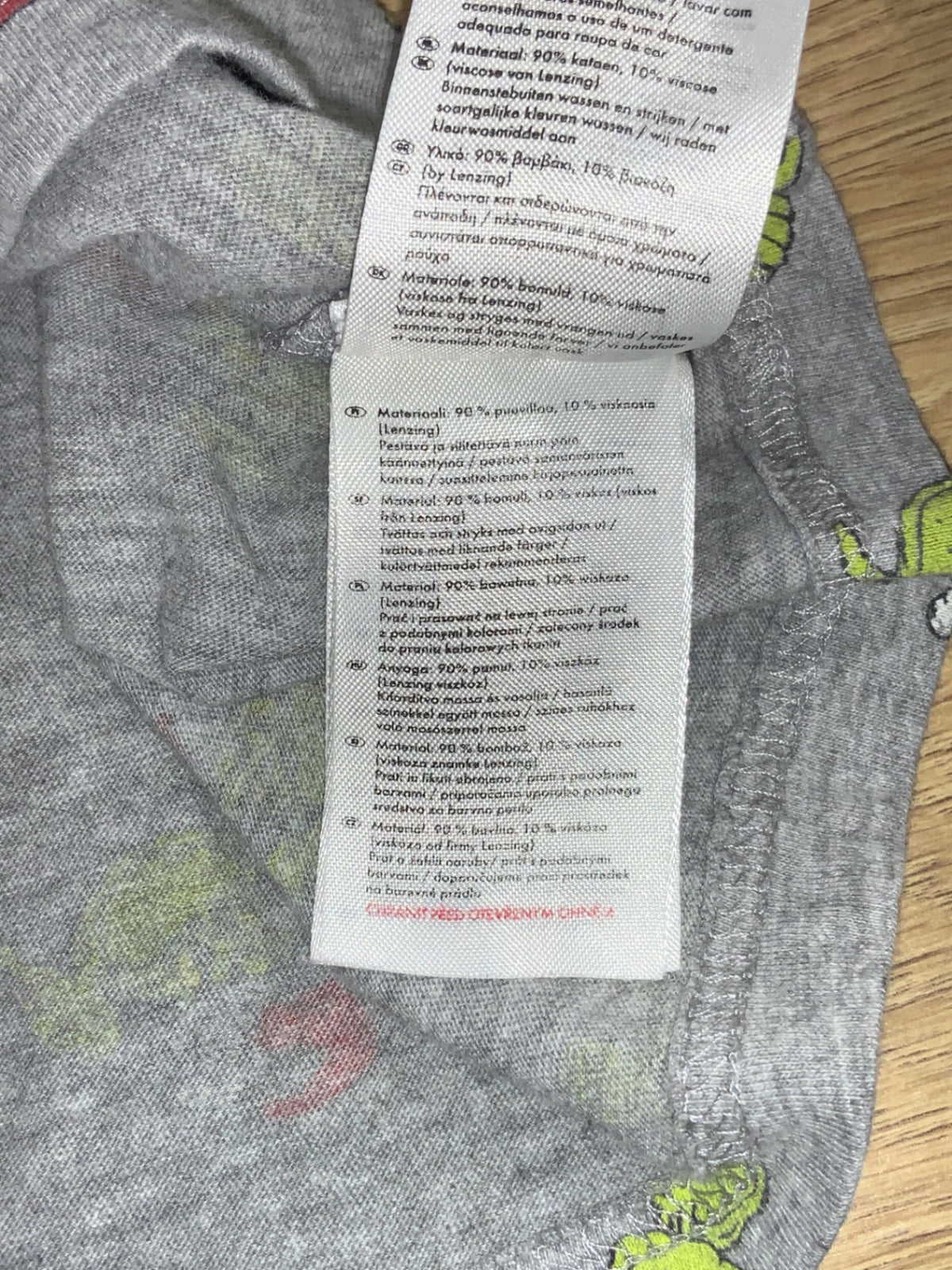 Next The Grinch Pyjamas 110/116 Grå