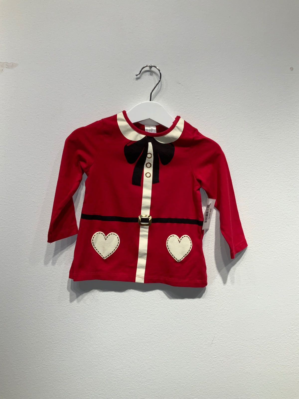 H&M Tröja 86 Röd/Jultema