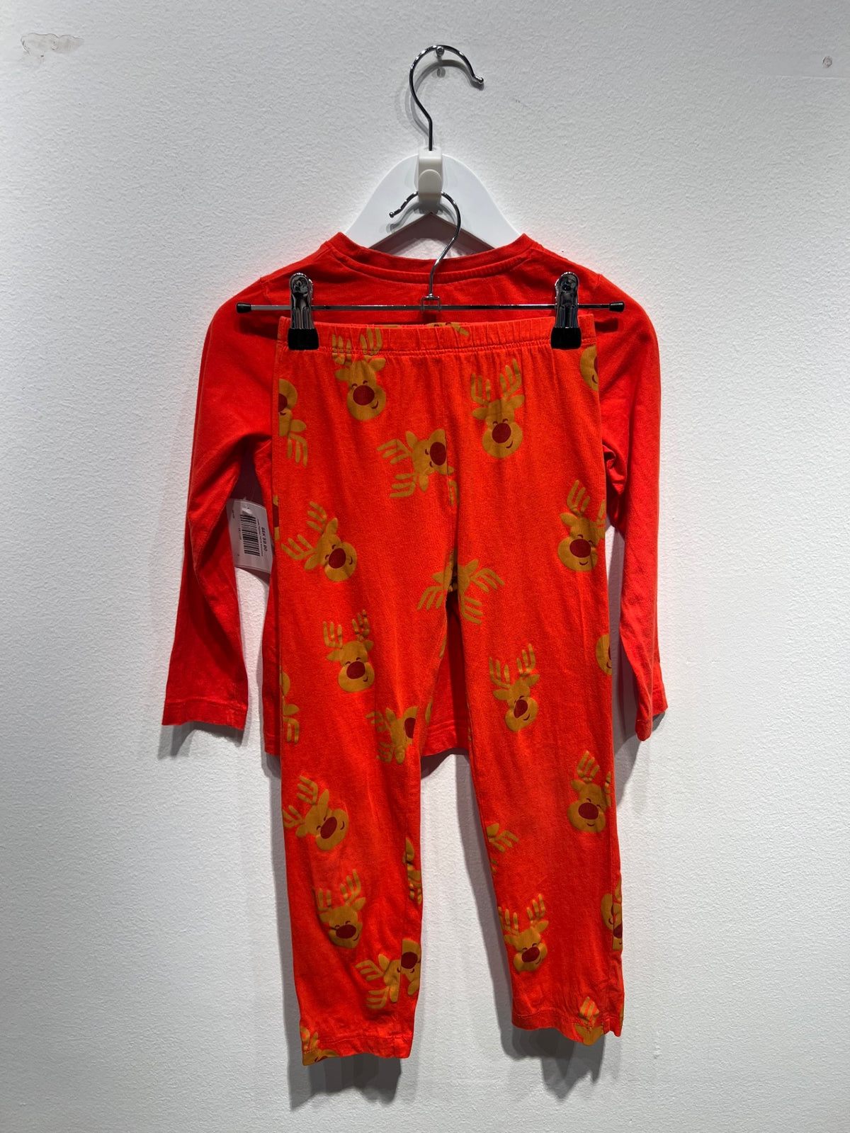 Lupilu Pyjamas 110/116 Röd/Jultema