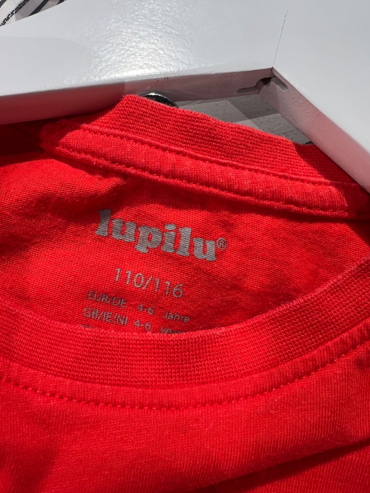 Lupilu Pyjamas 110/116 Röd/Jultema