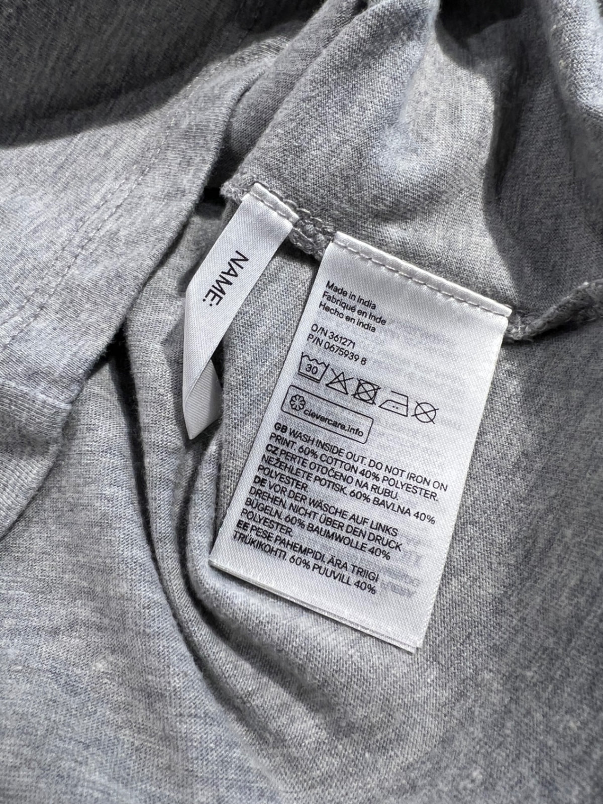 H&M Långärmad tröja 110/116 Grå/StarWars