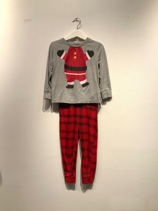 Lupilu Pyjamas set 98/104 Grå/Röd Jultema