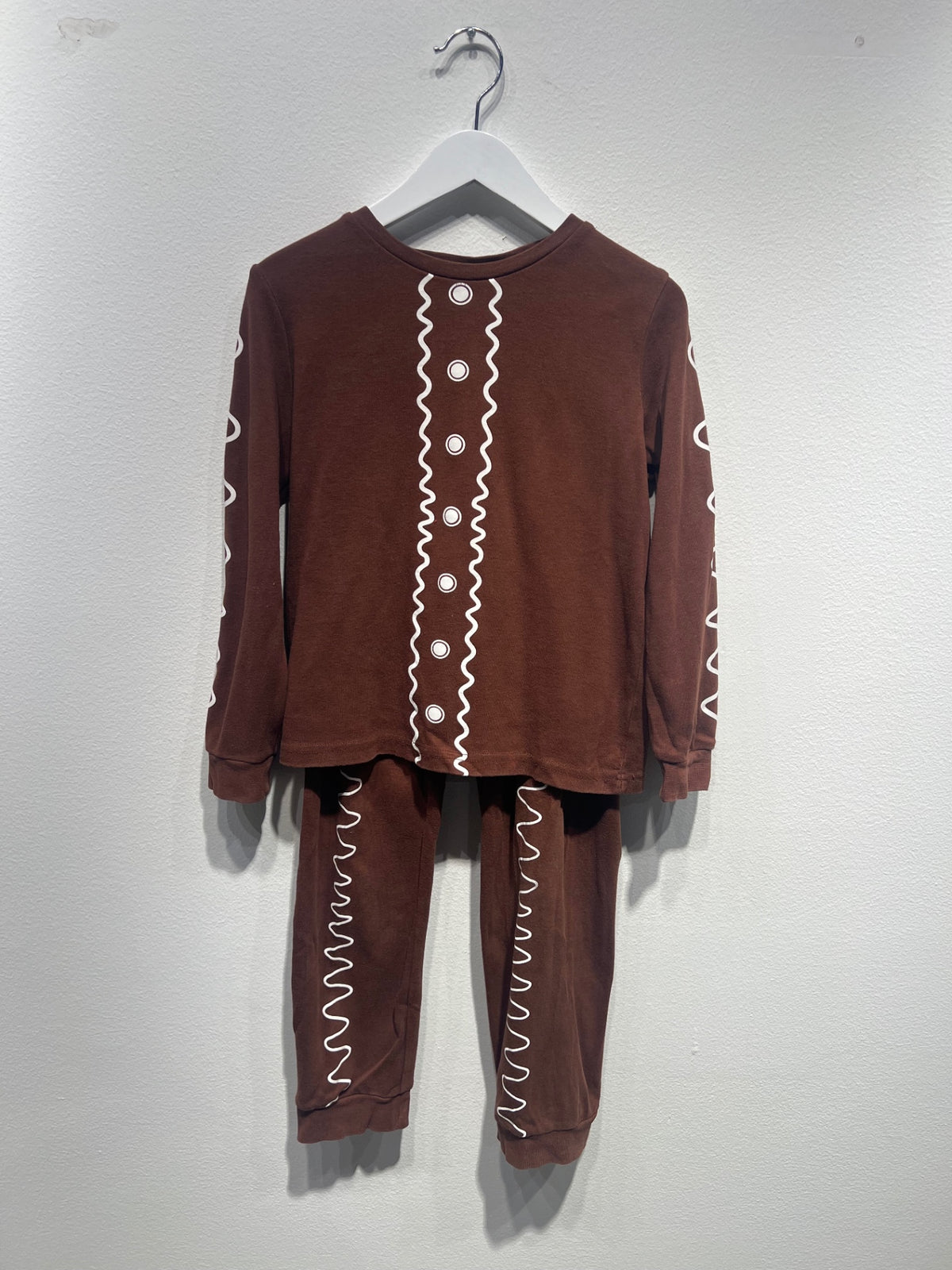 H&M Pepparkaksdräkt med mössa 122/128 Brun