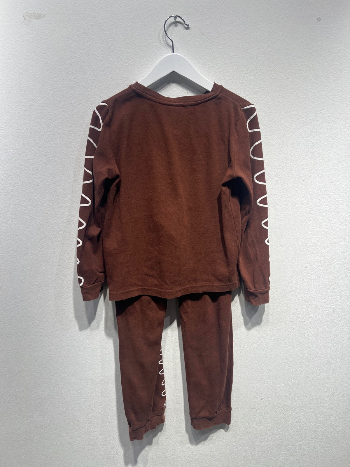 H&M Pepparkaksdräkt med mössa 122/128 Brun